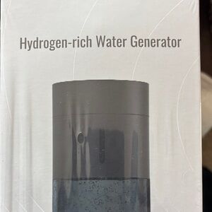 Hydrogen-rich Water Generator - Black and Clear